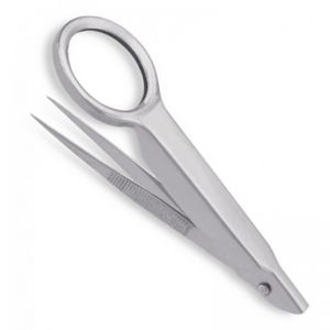 Magnjfying Tweezers Pointed Tips